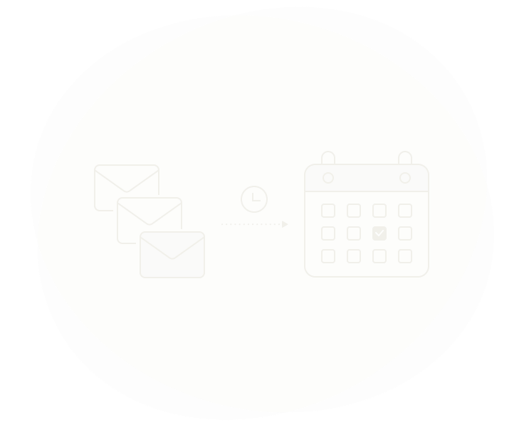 リードの対応スピードと商談化率の課題を表す図