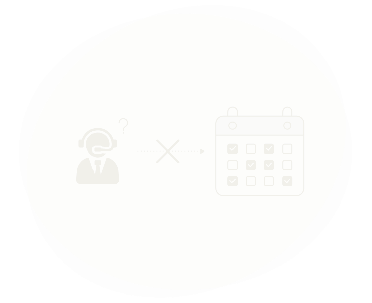商材を理解していない架電で商談獲得の見込みがなかった課題を表す図